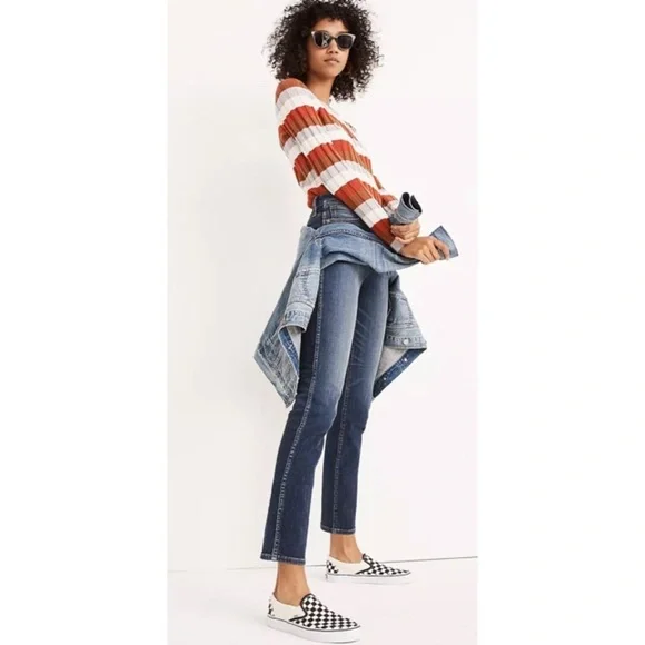 Madewell Slim Straight Jeans in Hammond Wash - Picture 2 of 6